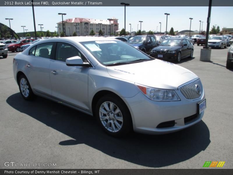 Quicksilver Metallic / Titanium 2012 Buick LaCrosse FWD