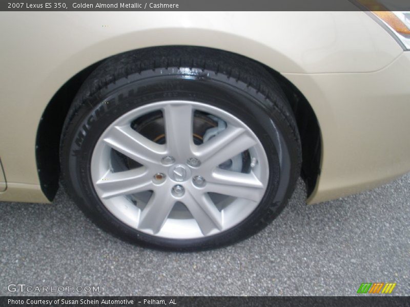 Golden Almond Metallic / Cashmere 2007 Lexus ES 350