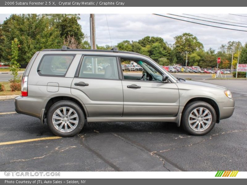 Crystal Gray Metallic / Graphite Gray 2006 Subaru Forester 2.5 X