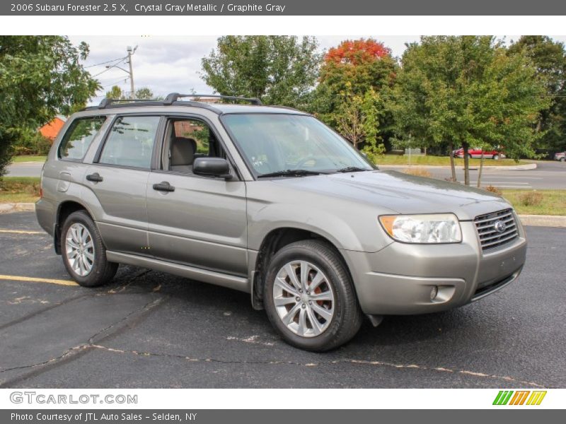 Crystal Gray Metallic / Graphite Gray 2006 Subaru Forester 2.5 X