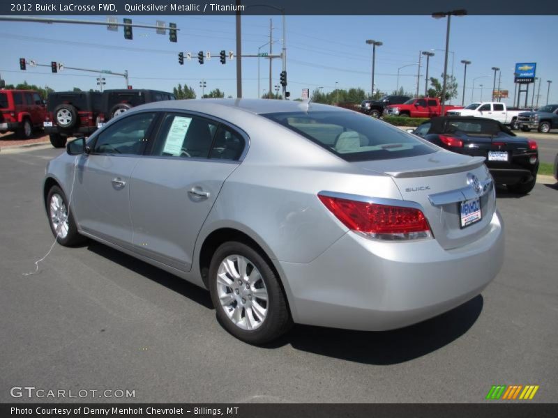 Quicksilver Metallic / Titanium 2012 Buick LaCrosse FWD