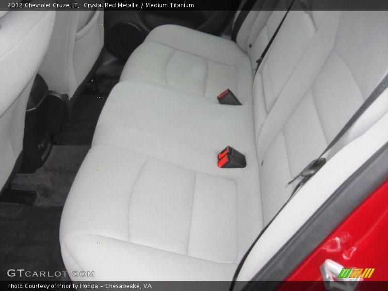 Crystal Red Metallic / Medium Titanium 2012 Chevrolet Cruze LT