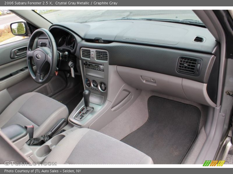 Crystal Gray Metallic / Graphite Gray 2006 Subaru Forester 2.5 X