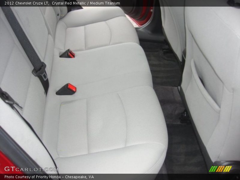Crystal Red Metallic / Medium Titanium 2012 Chevrolet Cruze LT