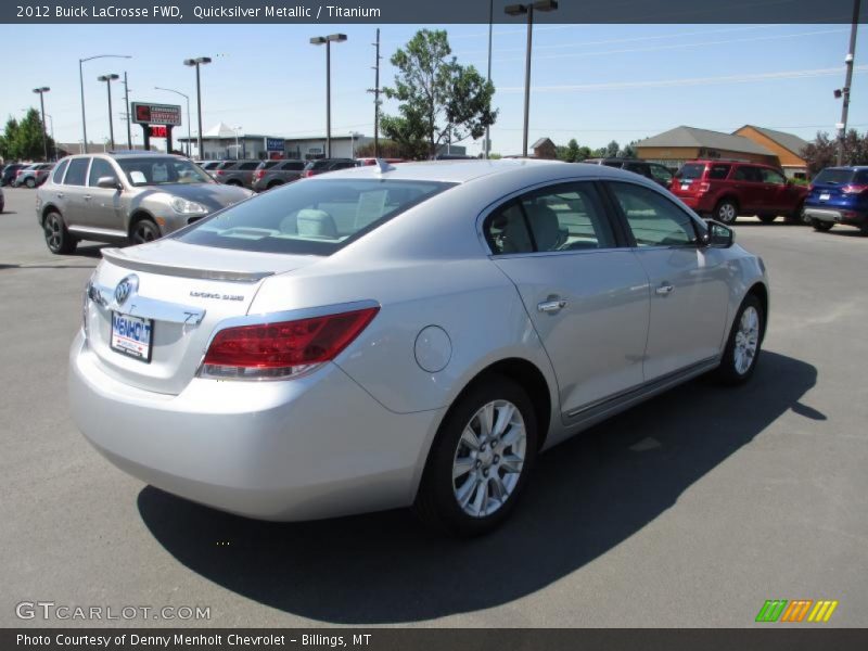 Quicksilver Metallic / Titanium 2012 Buick LaCrosse FWD