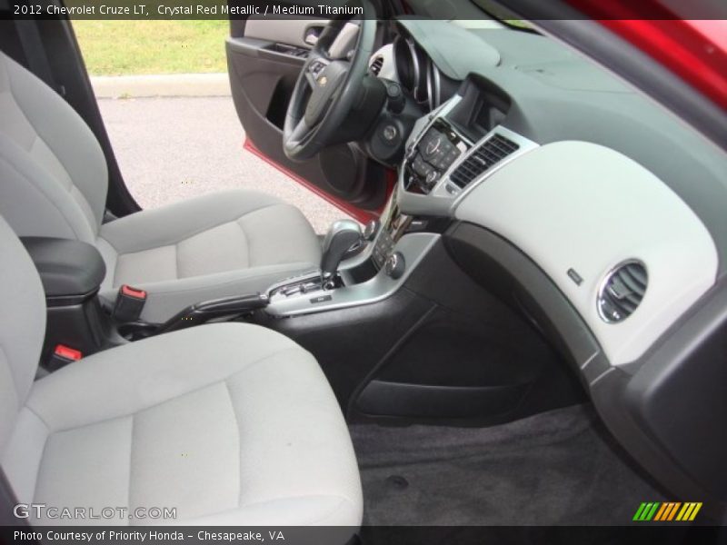 Crystal Red Metallic / Medium Titanium 2012 Chevrolet Cruze LT