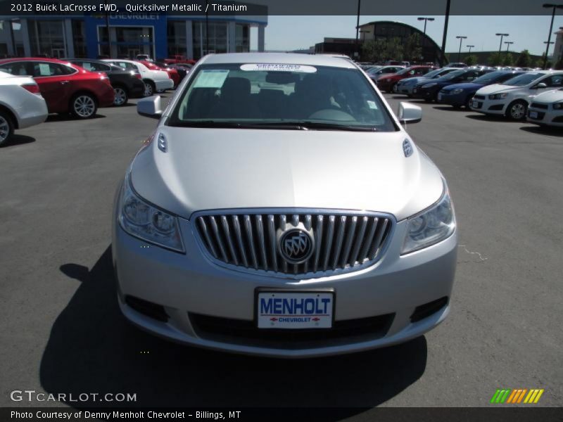 Quicksilver Metallic / Titanium 2012 Buick LaCrosse FWD
