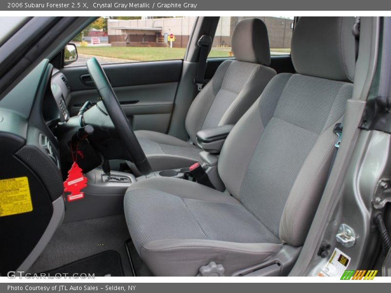 Crystal Gray Metallic / Graphite Gray 2006 Subaru Forester 2.5 X
