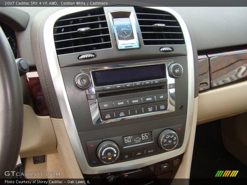 Cotillion White / Cashmere 2007 Cadillac SRX 4 V6 AWD