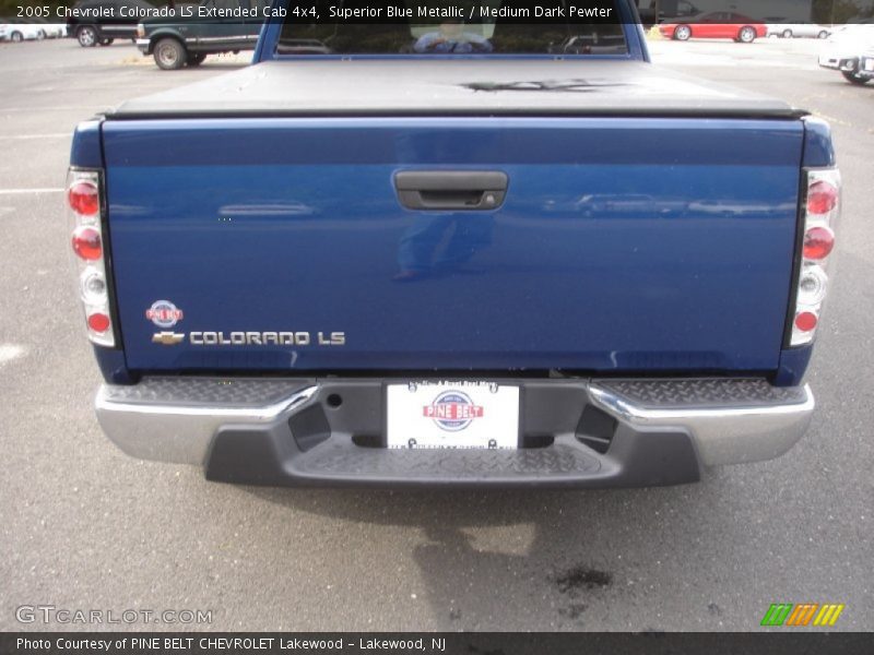 Superior Blue Metallic / Medium Dark Pewter 2005 Chevrolet Colorado LS Extended Cab 4x4