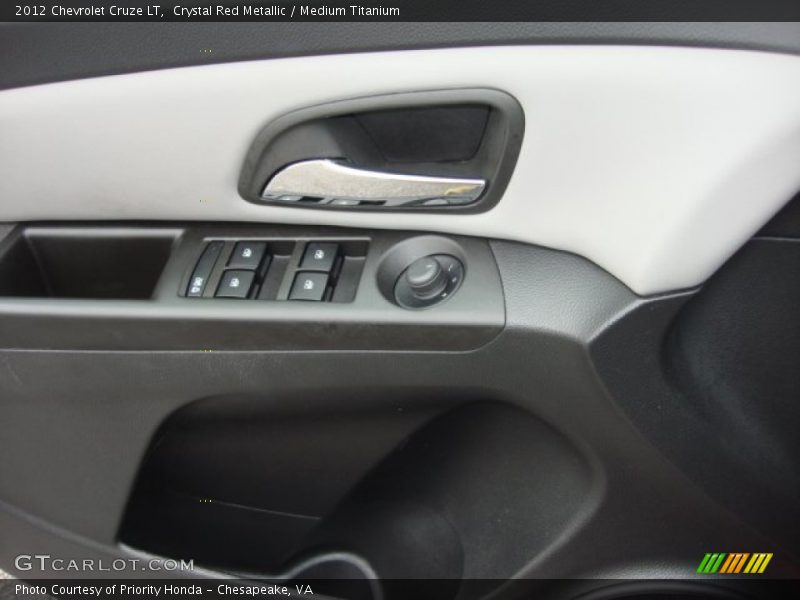 Crystal Red Metallic / Medium Titanium 2012 Chevrolet Cruze LT