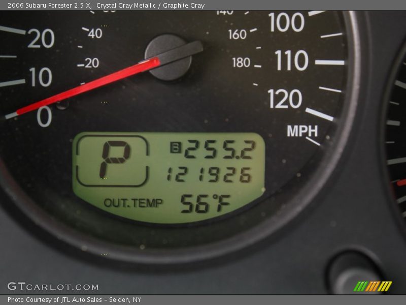 Crystal Gray Metallic / Graphite Gray 2006 Subaru Forester 2.5 X