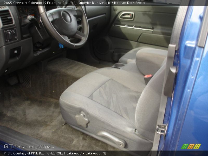 Superior Blue Metallic / Medium Dark Pewter 2005 Chevrolet Colorado LS Extended Cab 4x4