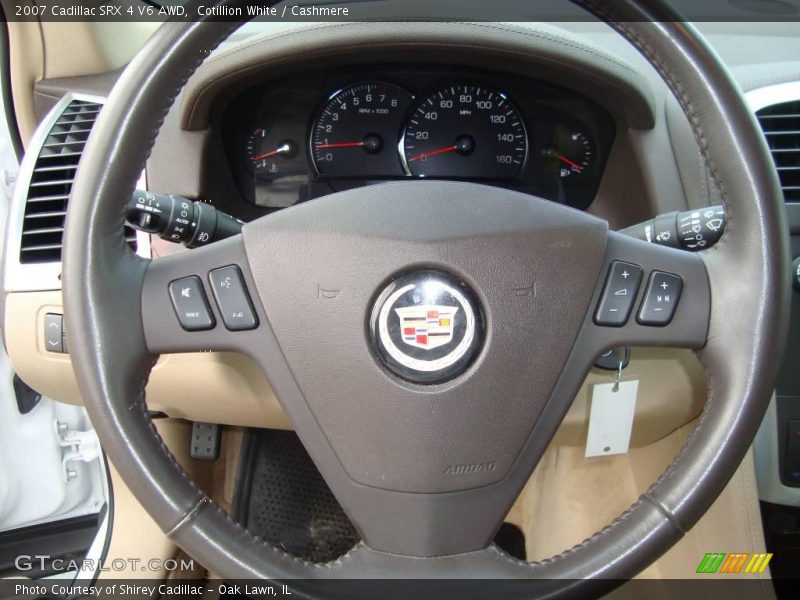 Cotillion White / Cashmere 2007 Cadillac SRX 4 V6 AWD