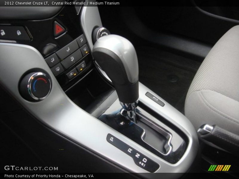 Crystal Red Metallic / Medium Titanium 2012 Chevrolet Cruze LT