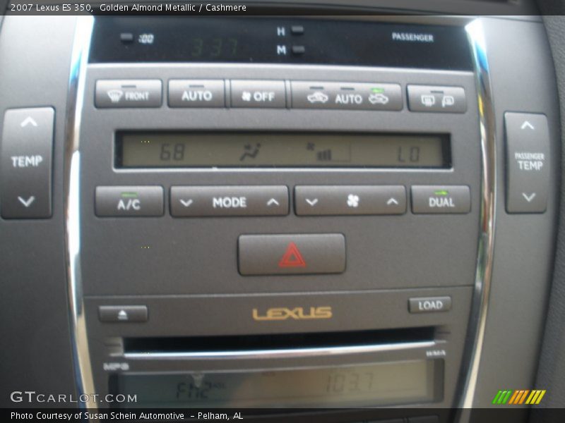Golden Almond Metallic / Cashmere 2007 Lexus ES 350