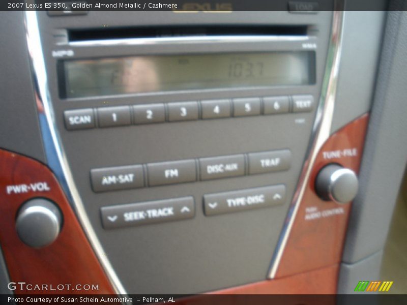 Golden Almond Metallic / Cashmere 2007 Lexus ES 350