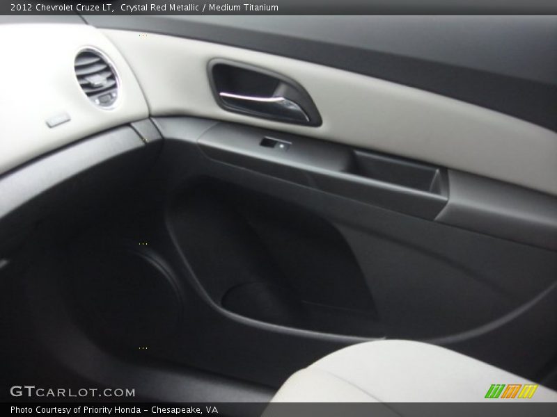 Crystal Red Metallic / Medium Titanium 2012 Chevrolet Cruze LT