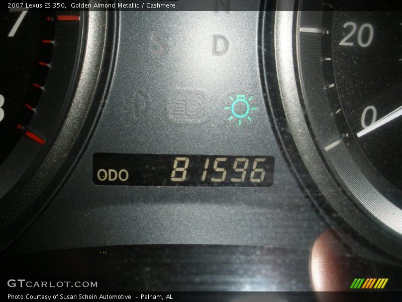 Golden Almond Metallic / Cashmere 2007 Lexus ES 350