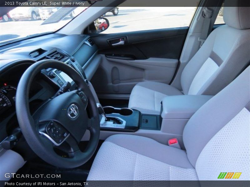 Super White / Ivory 2013 Toyota Camry LE
