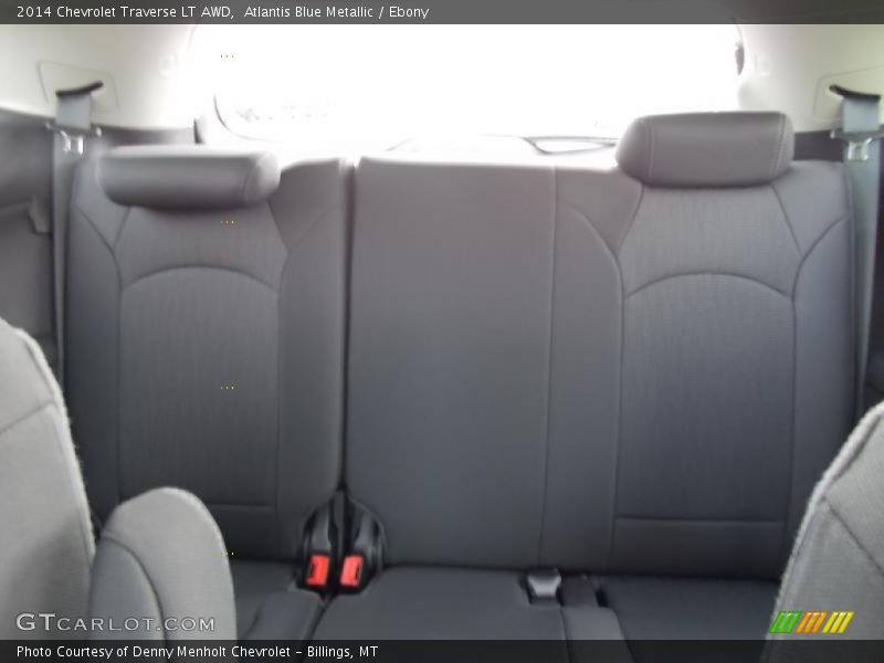 Atlantis Blue Metallic / Ebony 2014 Chevrolet Traverse LT AWD