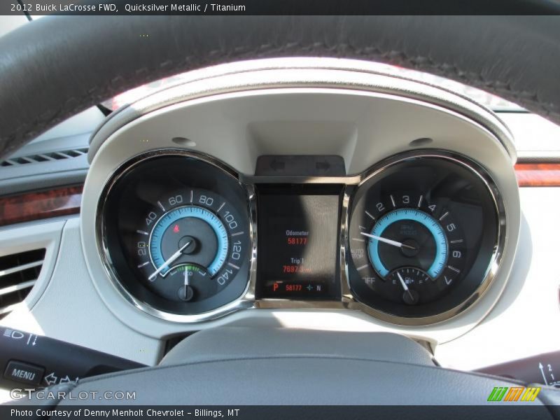 Quicksilver Metallic / Titanium 2012 Buick LaCrosse FWD