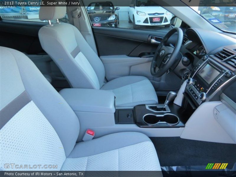 Super White / Ivory 2013 Toyota Camry LE