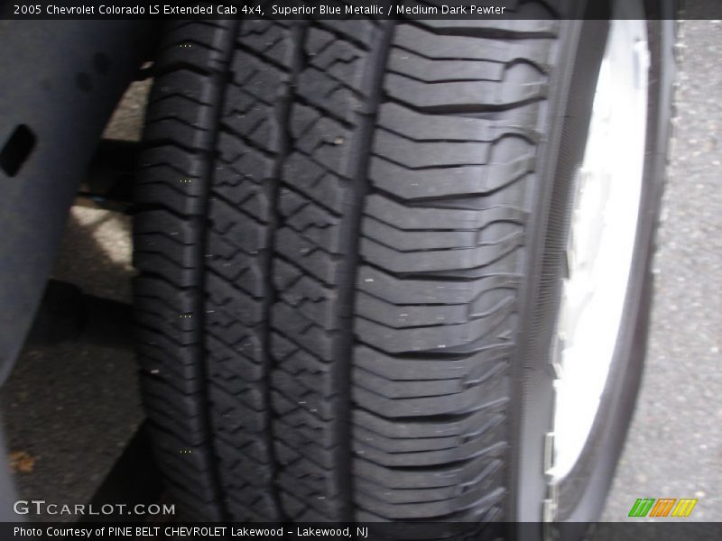 Superior Blue Metallic / Medium Dark Pewter 2005 Chevrolet Colorado LS Extended Cab 4x4