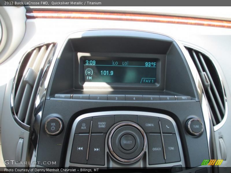 Quicksilver Metallic / Titanium 2012 Buick LaCrosse FWD