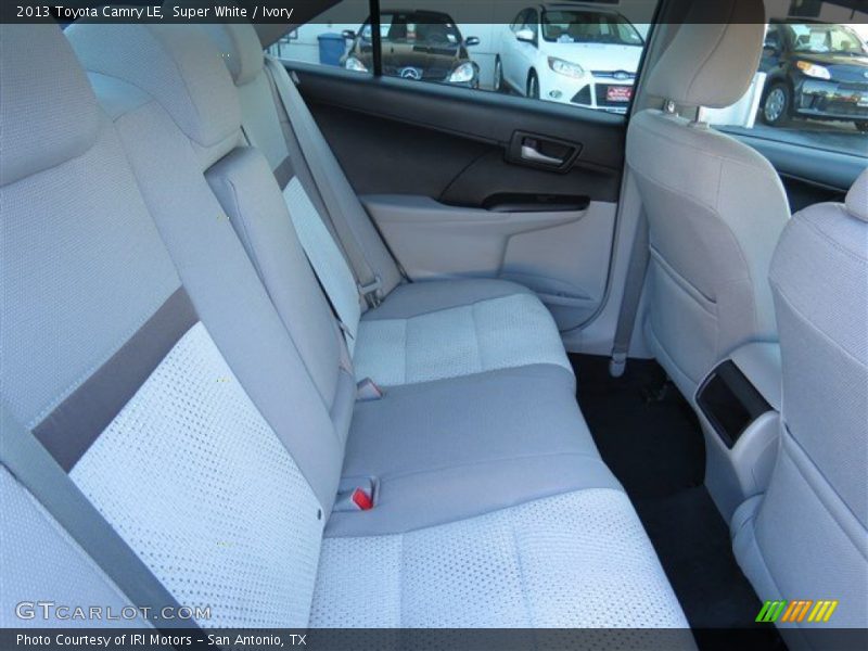 Super White / Ivory 2013 Toyota Camry LE