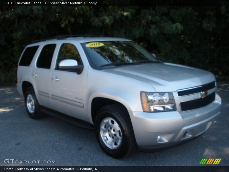 Sheer Silver Metallic / Ebony 2010 Chevrolet Tahoe LT