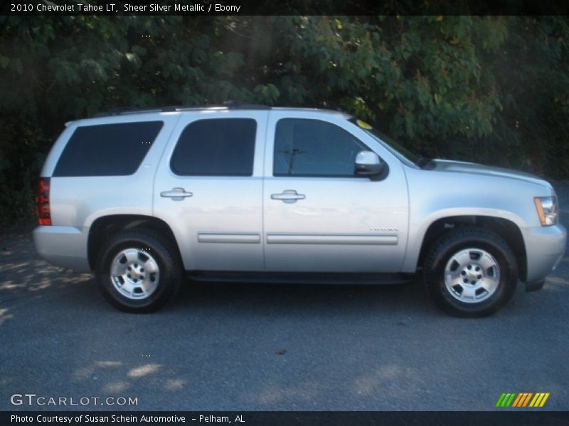 Sheer Silver Metallic / Ebony 2010 Chevrolet Tahoe LT