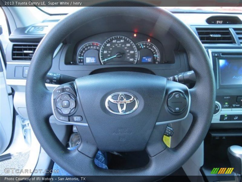 Super White / Ivory 2013 Toyota Camry LE