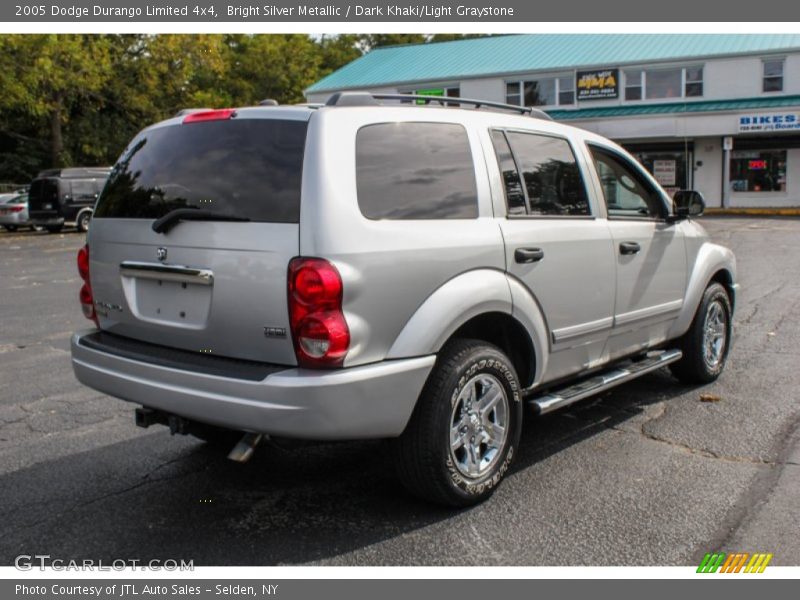 Bright Silver Metallic / Dark Khaki/Light Graystone 2005 Dodge Durango Limited 4x4