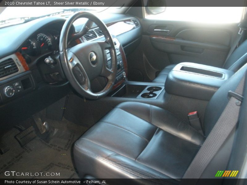 Sheer Silver Metallic / Ebony 2010 Chevrolet Tahoe LT