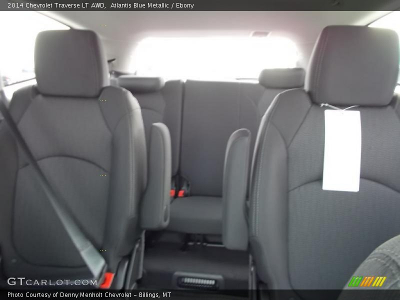 Atlantis Blue Metallic / Ebony 2014 Chevrolet Traverse LT AWD