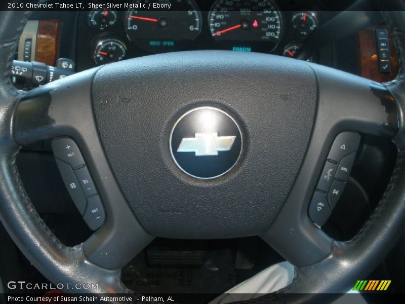 Sheer Silver Metallic / Ebony 2010 Chevrolet Tahoe LT