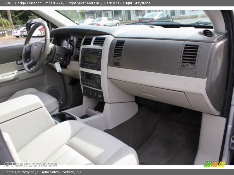 Bright Silver Metallic / Dark Khaki/Light Graystone 2005 Dodge Durango Limited 4x4