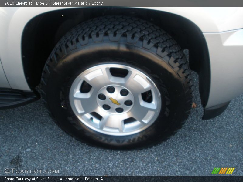 Sheer Silver Metallic / Ebony 2010 Chevrolet Tahoe LT