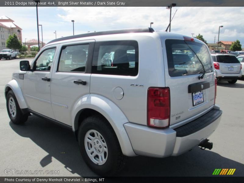 Bright Silver Metallic / Dark Slate Gray 2011 Dodge Nitro Heat 4x4
