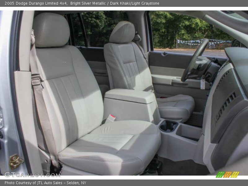 Bright Silver Metallic / Dark Khaki/Light Graystone 2005 Dodge Durango Limited 4x4