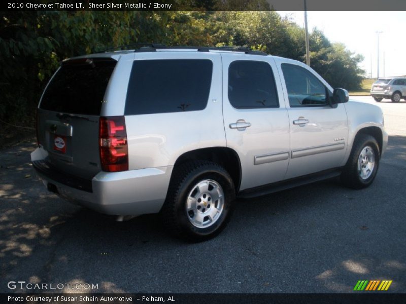 Sheer Silver Metallic / Ebony 2010 Chevrolet Tahoe LT