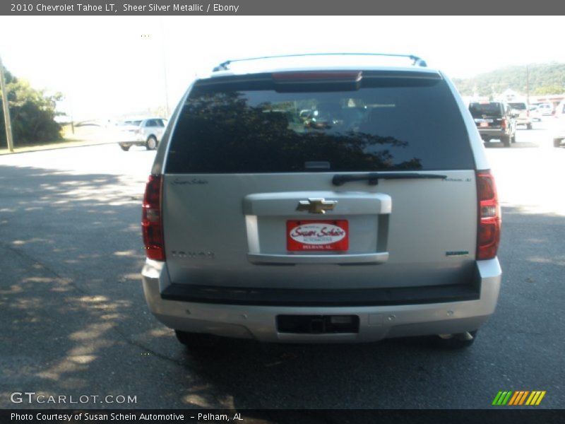 Sheer Silver Metallic / Ebony 2010 Chevrolet Tahoe LT