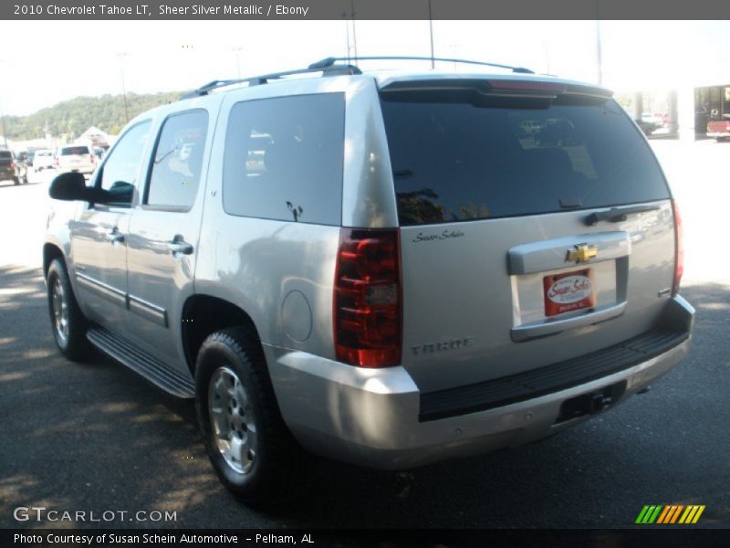 Sheer Silver Metallic / Ebony 2010 Chevrolet Tahoe LT