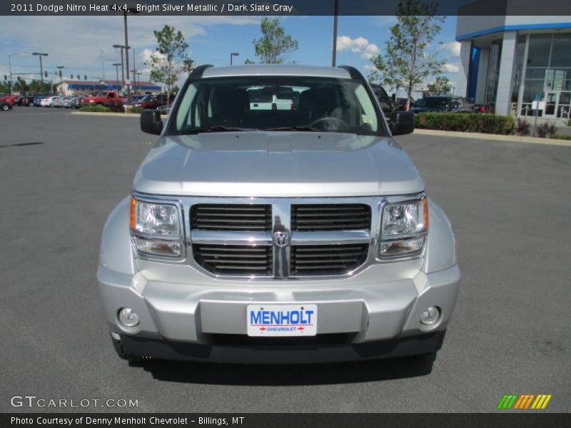 Bright Silver Metallic / Dark Slate Gray 2011 Dodge Nitro Heat 4x4