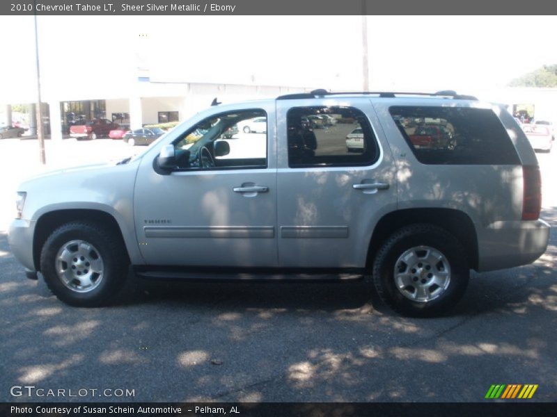 Sheer Silver Metallic / Ebony 2010 Chevrolet Tahoe LT