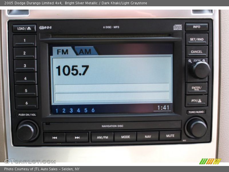 Bright Silver Metallic / Dark Khaki/Light Graystone 2005 Dodge Durango Limited 4x4