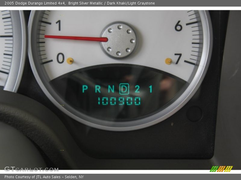 Bright Silver Metallic / Dark Khaki/Light Graystone 2005 Dodge Durango Limited 4x4