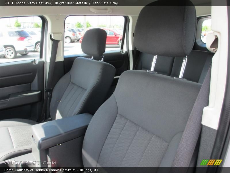 Bright Silver Metallic / Dark Slate Gray 2011 Dodge Nitro Heat 4x4