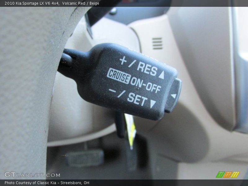 Volcanic Red / Beige 2010 Kia Sportage LX V6 4x4